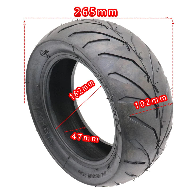 11 Inch 110/50-6.5 Rear Tyre Inner Tube Bent Valve for 49Cc Mini Dirt Bike E Scooter Motorcycle