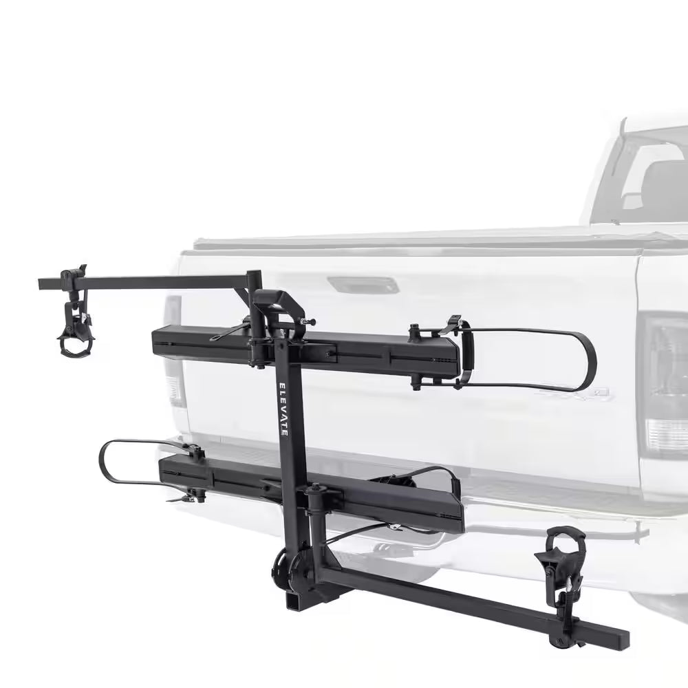 Ez-Fold Platform Rack for E-Bikes and Fat Tire Bikes-2 Bike-200 Lb. Capacity