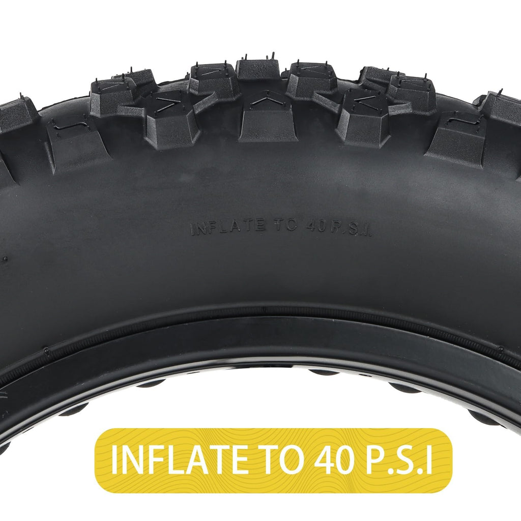 MOHEGIA Ebike Fat Tire: 20X4.0/26X4.0 Inch E-Bike Mountain Bicycle Tire Repla...