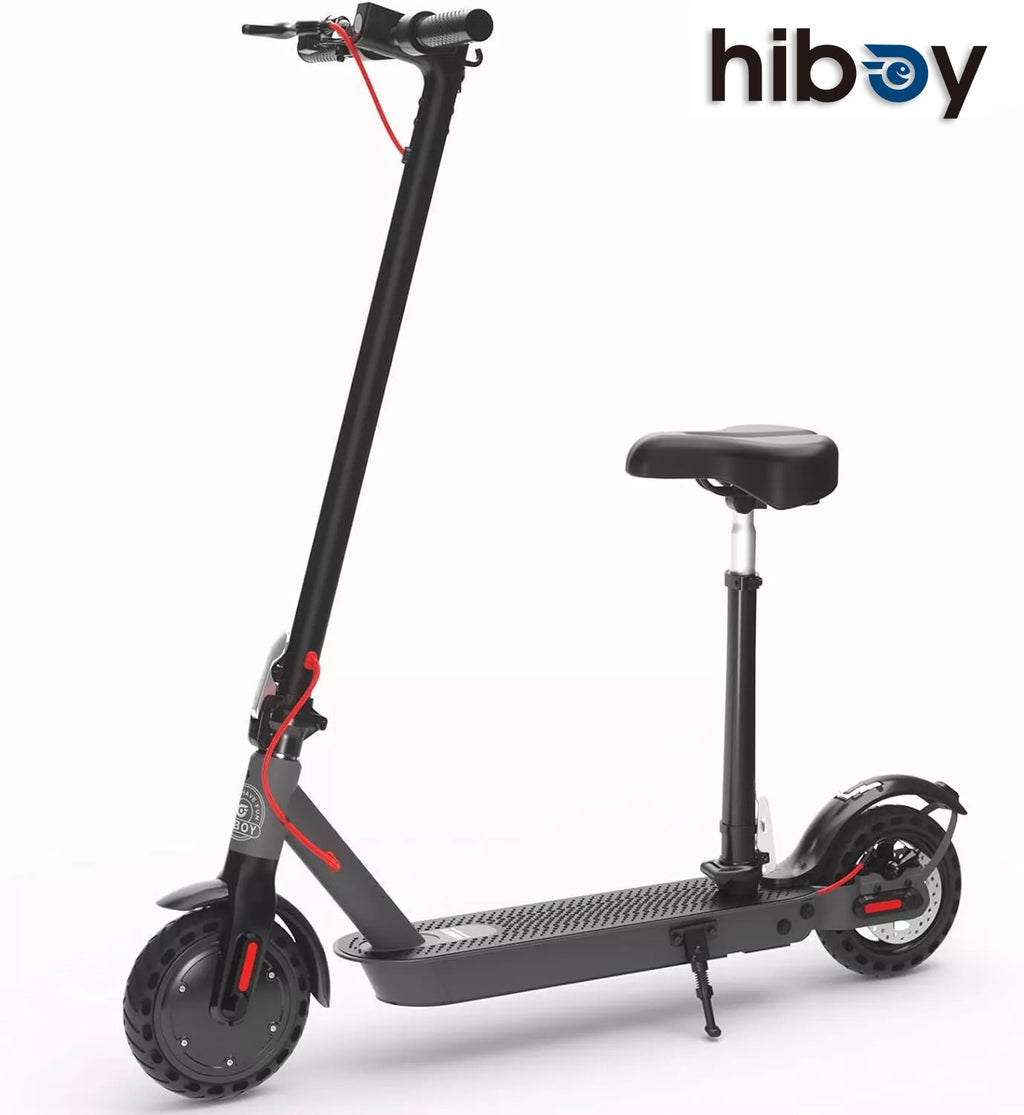 Hiboy S2 Electric Scooter with Seat 19Mph up to 17 Miles Folding Adult E-Scooter