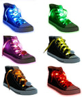 6 Pairs LED Shoelaces - High Visibility Soft Nylon Light up Shoelace with 3 Modes in 6 Colors for Night Safety Running Biking, or Cool Disco Party, Cosplay, Hip-Hop Dance