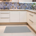 Kitchen Mat Enterway Floor Mat Housework Cushioned anti Fatigue Kitchen Rugs Standing Kitchen Decor Washing Room New Waterproof Non Skid Washable Rubber Sink Bottom Foam 17.3X29.5In(Gray)