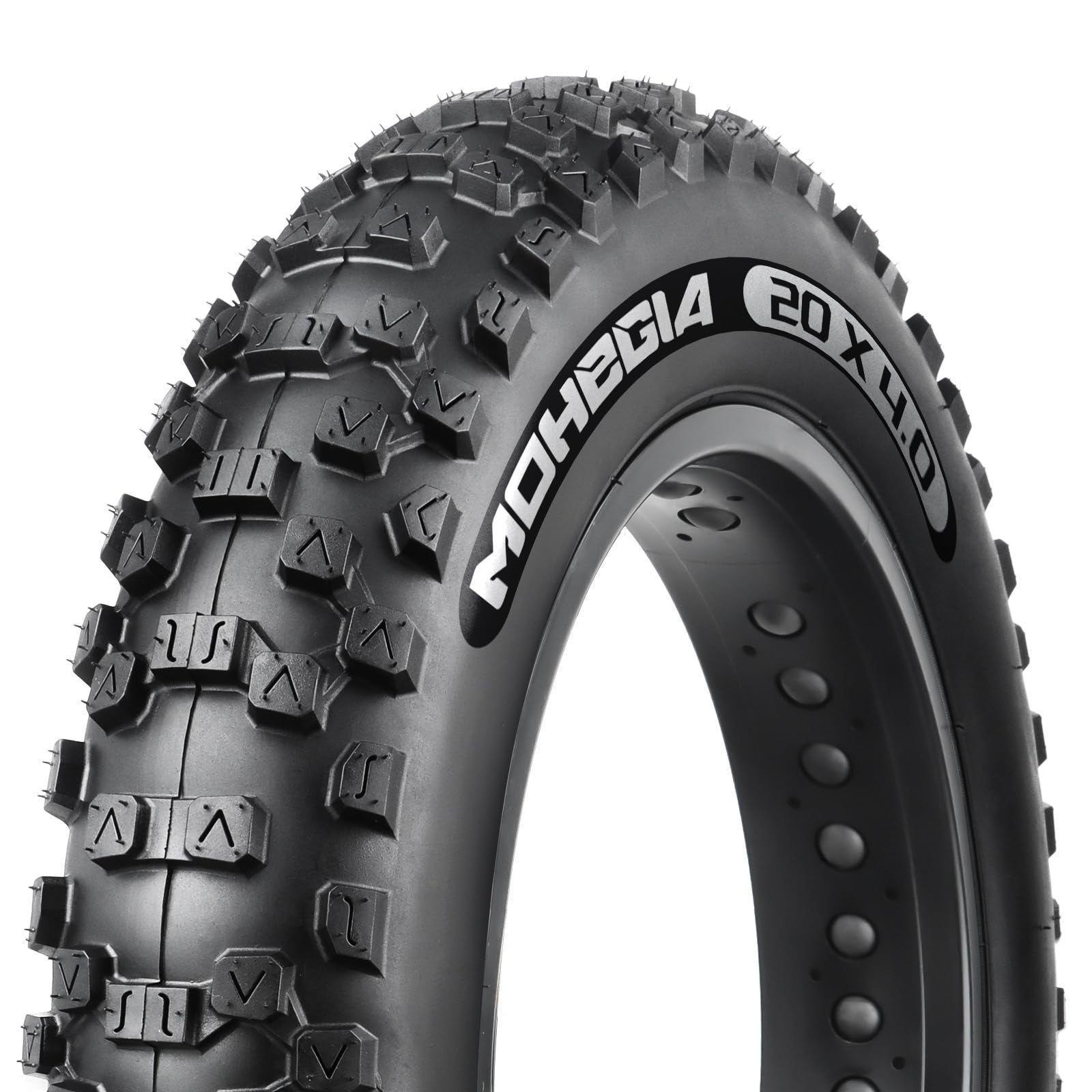 MOHEGIA Ebike Fat Tire: 20X4.0/26X4.0 Inch E-Bike Mountain Bicycle Tire Repla...