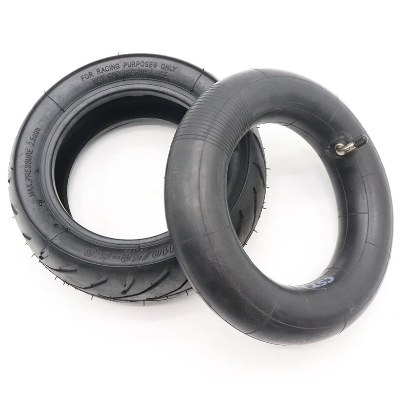 11 Inch 110/50-6.5 Rear Tyre Inner Tube Bent Valve for 49Cc Mini Dirt Bike E Scooter Motorcycle