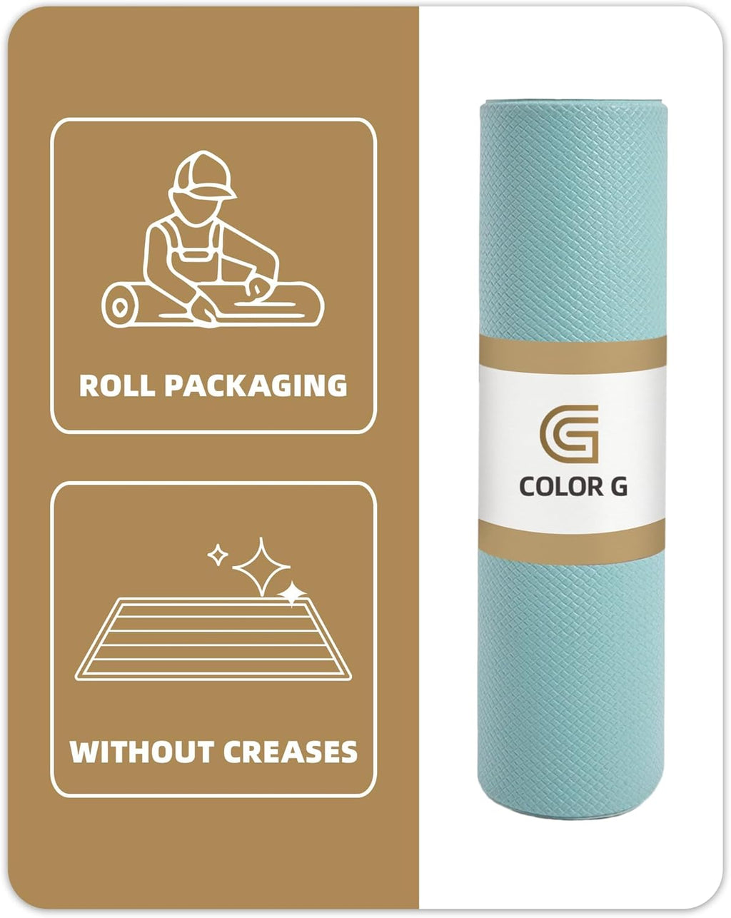anti Fatigue Cushion Padded Kitchen Mat for Floor - 17X29+17X59,Easy Clean, Waterproof & Oil Proof, anti Slip, Foam Rubber Runner Rug for Front Sink Comfort Standing, Teal Set of 2