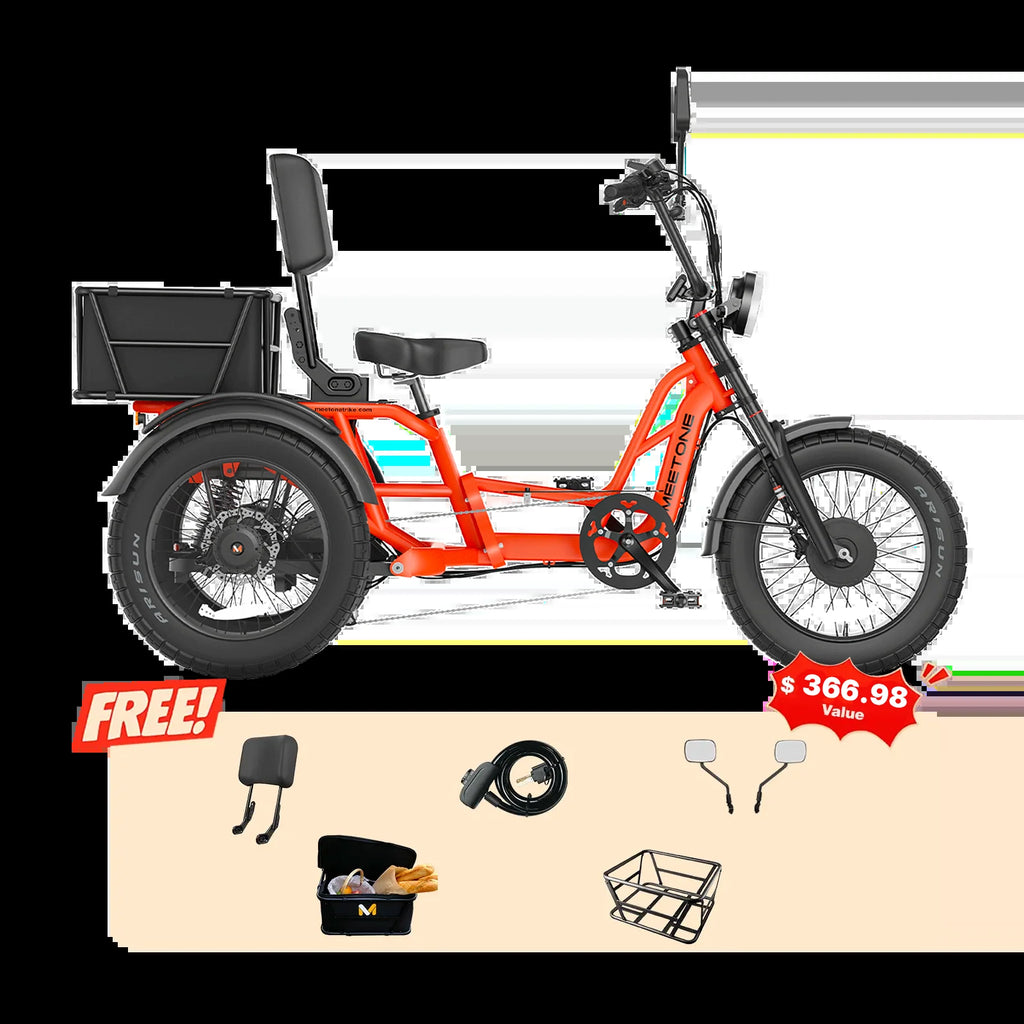 Meet One Tour 2.0 Dual Motor Electric Trike