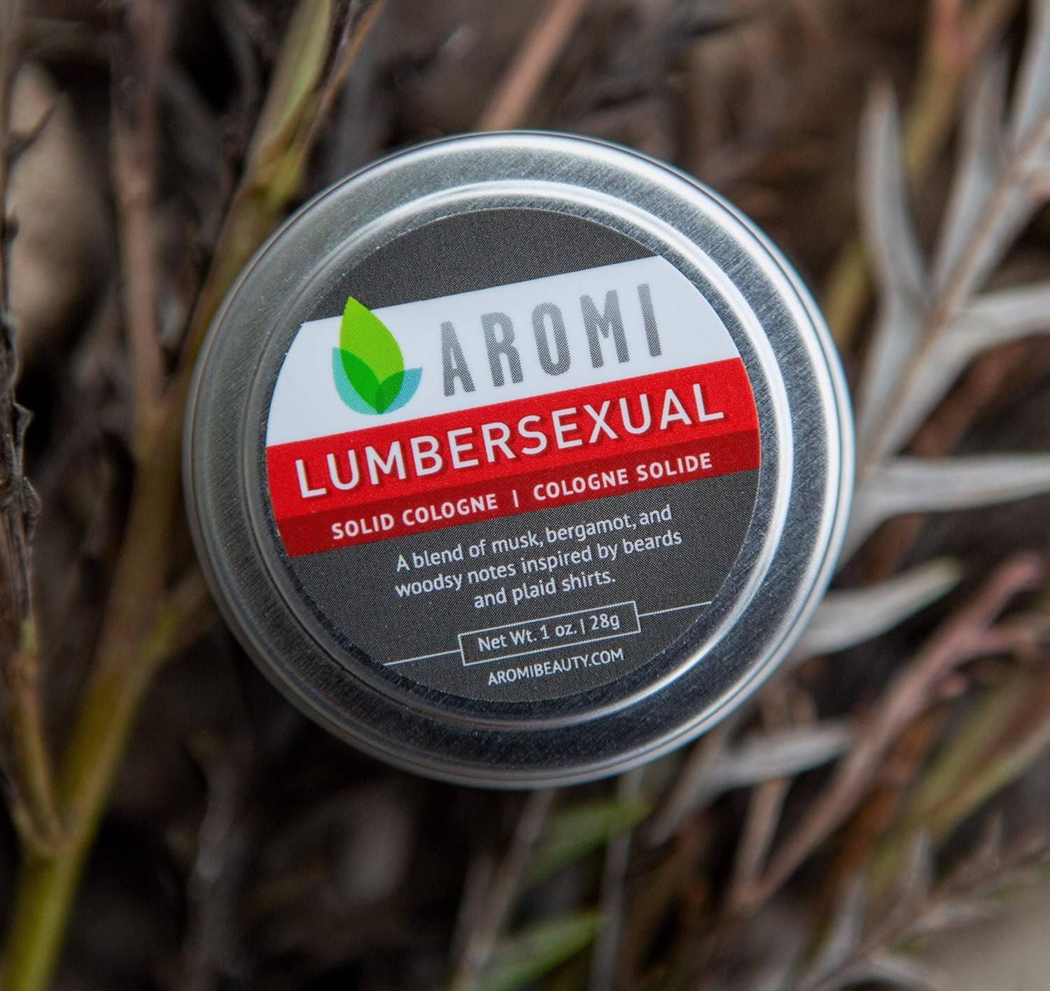 Solid Cologne for Men | Cashmere Woods, Musk Scent, Powdery Fragrance, Travel, Alcohol-Free, Concentrated, Wax-Based, Gift for Man (Lumbersexual)