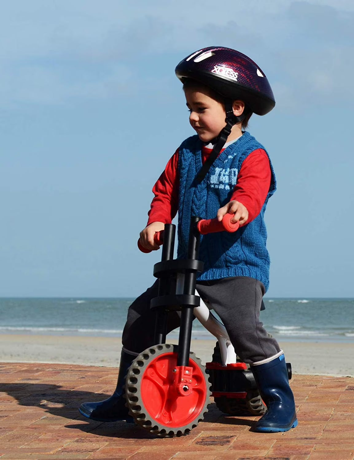 Evolve Balance Trike, White/Blue
