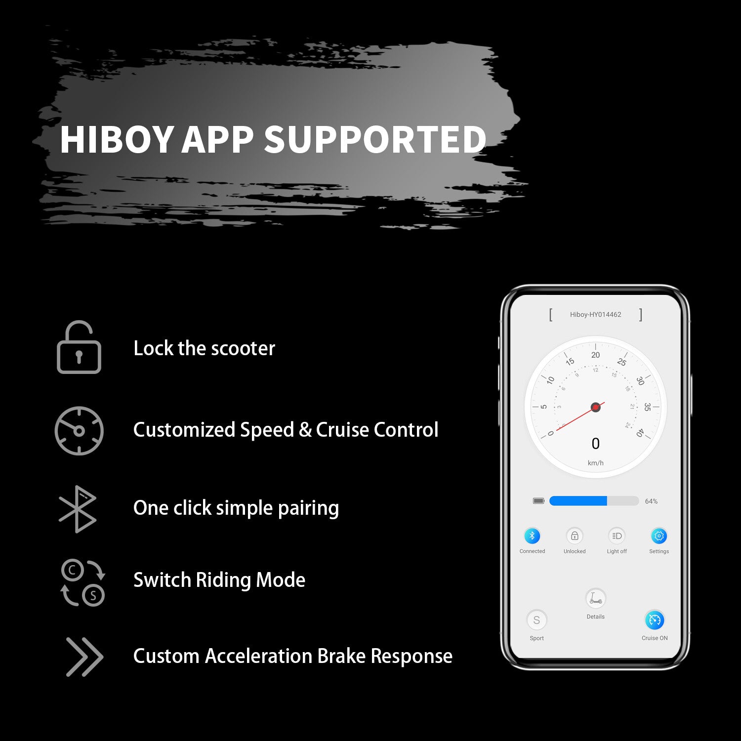 Hiboy S2 Electric Scooter with Seat 19Mph up to 17 Miles Folding Adult E-Scooter