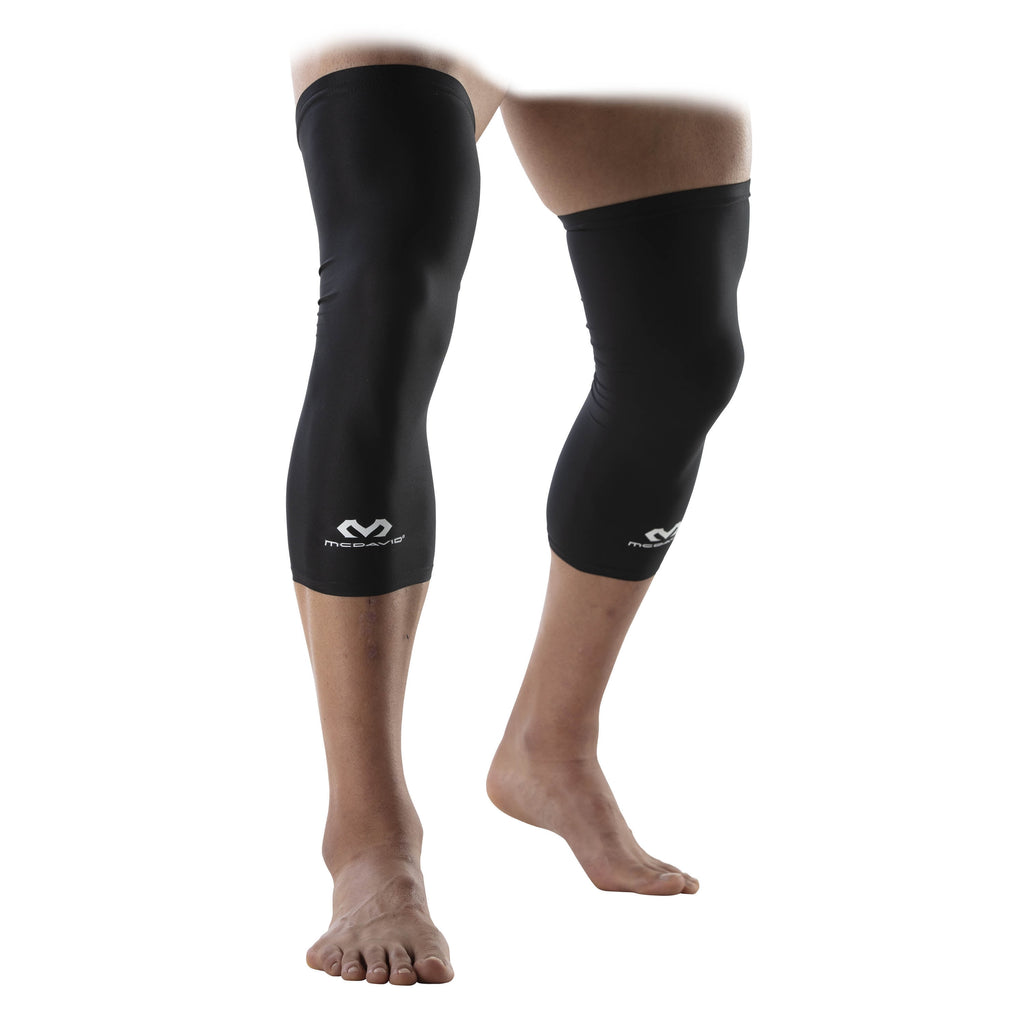 Sport Compression Knee Sleeves Pair, Black, Unisex, Adult, Large/Extra-Large