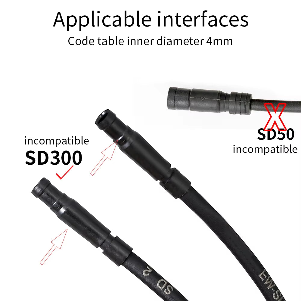 Fit Shimano Steps SC-EM800 Display Computer- Bicycle Odometer Speed/ Distance/ Totalisation Sensor Compatible with E-Bikes MTB