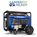 4,650/3,600-Watt Recoil Start Gas Powered Portable Generator with Wheel and Handle Kit, CO Sensor