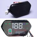 48V 60V 72V LED Display Meter Control Panel Motor Controller Fit for E-Bikes Scooter 1N1 DJ-9 F6