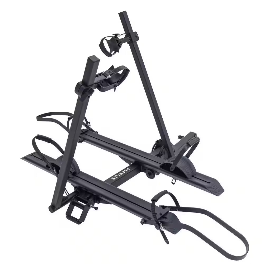 Ez-Fold Platform Rack for E-Bikes and Fat Tire Bikes-2 Bike-200 Lb. Capacity