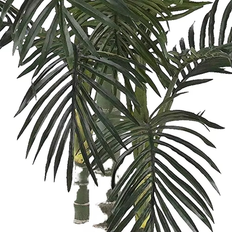 Big Potted Faux Indoor Leaves Green Plant Home Decoration Bonsai Tree Hot Selling Artificial Palm Tree on Sale