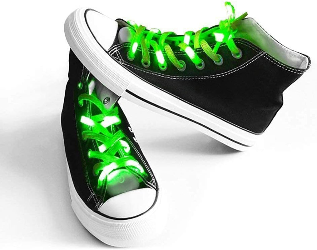 6 Pairs LED Shoelaces - High Visibility Soft Nylon Light up Shoelace with 3 Modes in 6 Colors for Night Safety Running Biking, or Cool Disco Party, Cosplay, Hip-Hop Dance