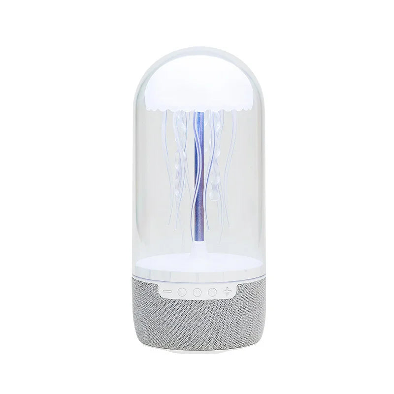 K19 Creative Portable Colorful Jellyfish Lamp Bluetooth Speaker Hifi Stereo 3D Surround Subwoofer Home Theater Sound System