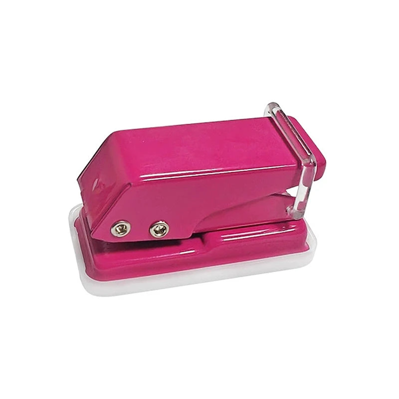 Kawaii Cute Paper Punch Portable round Hole Puncher Paper Cutter Office School Supplies Stationery Items