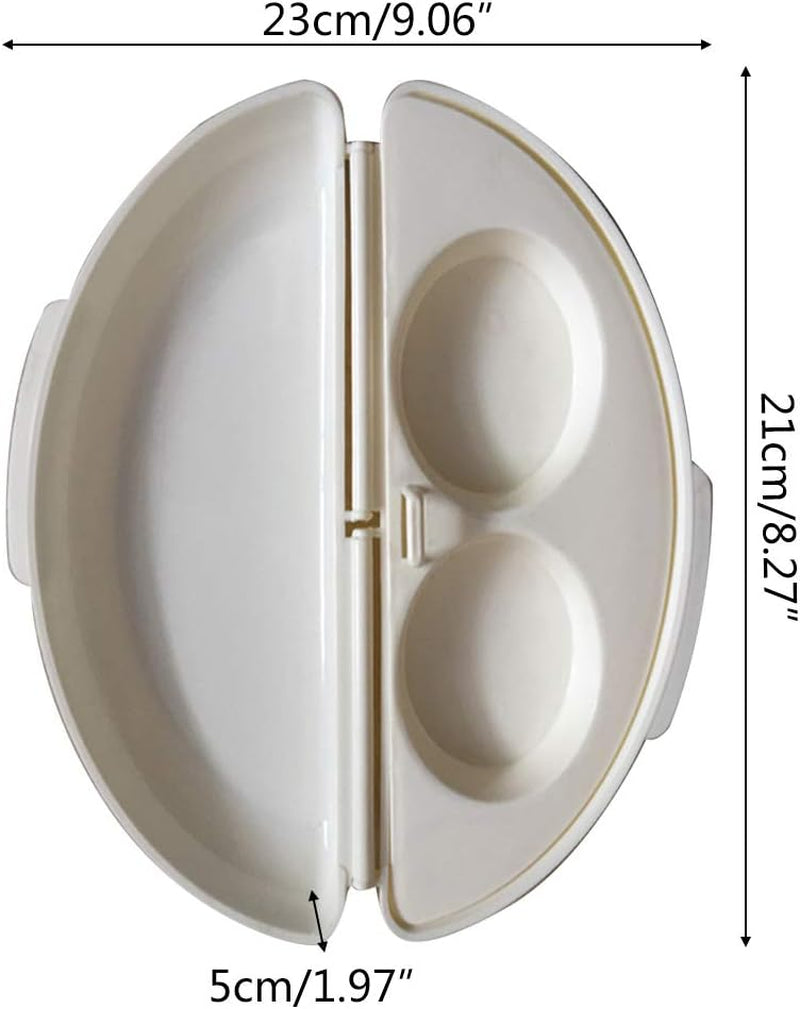 Microwave Omelet Maker Pan Egg-Omelette Maker Tray Egg-Cooker Poacher Kitchen Mold